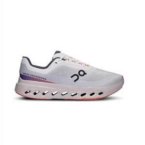 NEW ON RUNNING women's cloudsurfer next shoes in white/flame